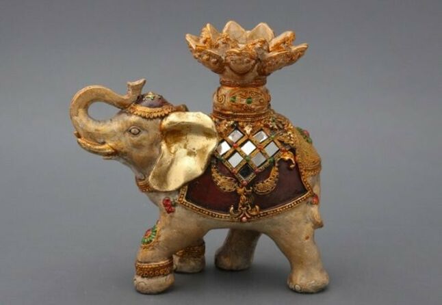 amulet elevant-pikaealisuse ja tarkuse sümbol